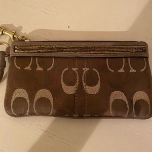 Coach wristlet